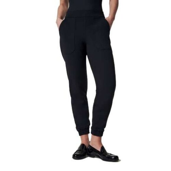 SPANX Pants - SPANX The Perfect Pant, Jogger Womens L Black
